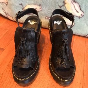 Dr. Martin Seraphina Kiltie slingbacks